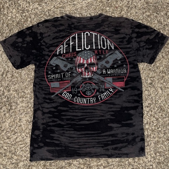 Authentic Affliction T-Shirt - Men’s Medium - Picture 2 of 4